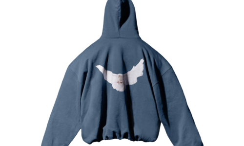 Yeezy Gap Engineered by Balenciaga Dove Hoodie Dark Blue