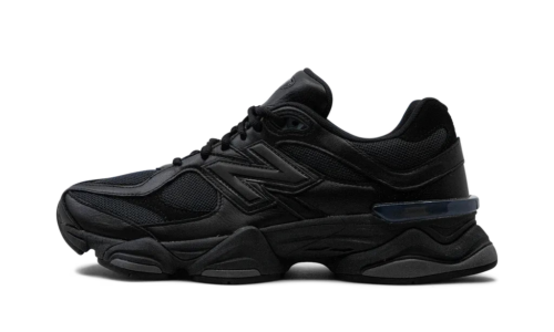 New Balance 9060 Triple Black Leather